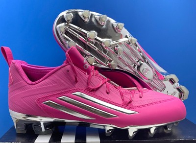 all pink football cleats